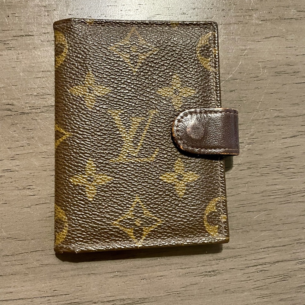 Vintage Louis Vuitton Small Agenda Notebook